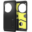 Spigen Tough Armor tok OnePlus 12-höz (fekete) – strapabíró védelem kitámasztóval