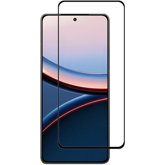 3D edzett üveg Xiaomi Poco F7 Ultra készülékhez, fekete keret