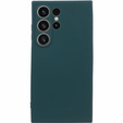 Telefontok a Samsung Galaxy S24 Ultra, Silicone Lite, zöld