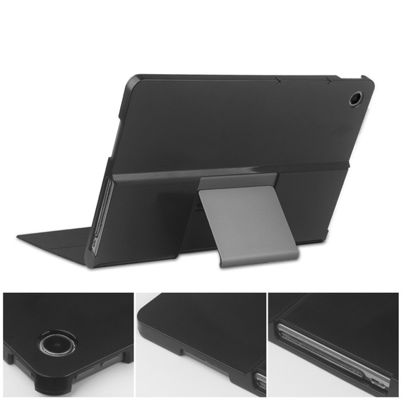 Tok Lenovo Tab Plus, Smartcase, fekete