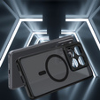 Tok Xiaomi 14T Pro-hoz, MagSafe, ERBORD Matt Case, fekete + képernyőüveg