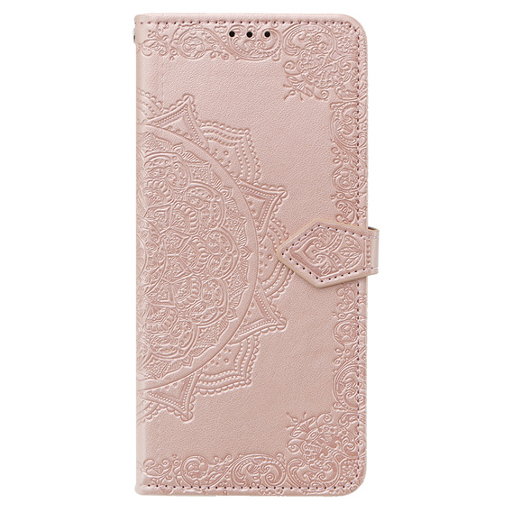 Pattintható tok a Xiaomi Poco X6 Pro 5G, Mandala, rózsaszín rose gold