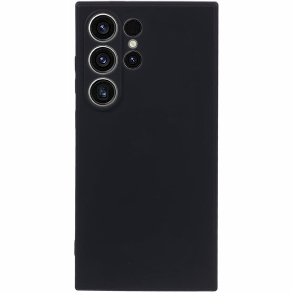 Telefontok a Samsung Galaxy S24 Ultra, Silicone Lite, fekete