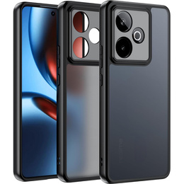 Telefontok a Realme GT 7 / 7T, Fusion Hybrid, átlátszó / fekete