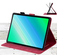 Tok iPad 10.2" 2021/2020/2019 (9/8/7 gen.), pánttal, animal, piros