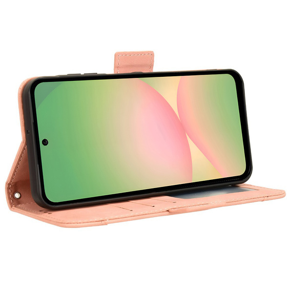 Pattintható tok a Samsung Galaxy A56, Card Slot, rózsaszín