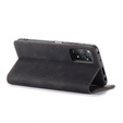 CASEME tok Xiaomi Redmi Note 11 Pro 4G/5G, Leather Wallet Case, fekete