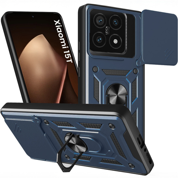 CamShield Slide páncélozott tok kamerafedéllel és gyűrűvel a Xiaomi 15T-hez