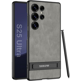 Telefontok a Samsung Galaxy S25 Ultra, GKK Leather, fekete