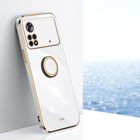 Telefontok a Xiaomi Poco M4 Pro 4G, Electro Ring, fehér