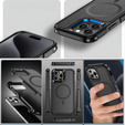 Telefontok a iPhone 15 Pro Max, MagForce MagSafe, fekete