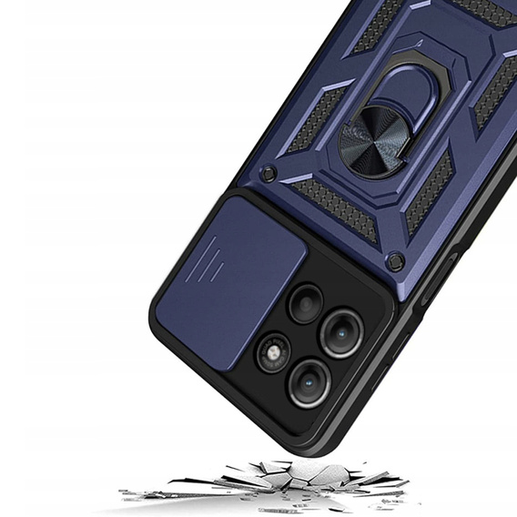 Telefontok a Motorola Moto G15 / Motorola Moto G15 Power, CamShield Slide, kék