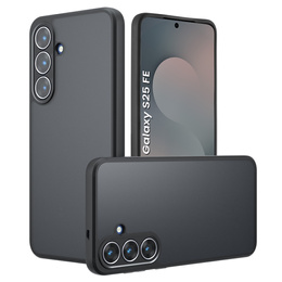 Telefontok a Samsung Galaxy S25 FE, Fusion Hybrid, átlátszó / fekete