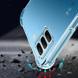 Telefontok a Infinix Hot 50 Pro 4G, Dropproof, átlátszó