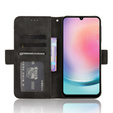 Pattintható tok a Samsung Galaxy A25 5G, Card Slot, fekete