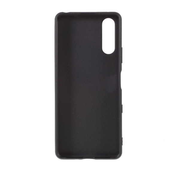 Telefontok a Sony Xperia 10 III, Silicone Lite, fekete