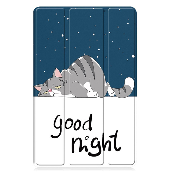 Tok Samsung Galaxy Tab A9, Smartcase, sleeping cat