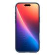 Spigen Liquid Air tok iPhone 17 Pro készülékhez, tengerészkék