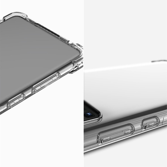 IMAK Telefontok a Sony Xperia 5 V, Dropproof, átlátszó / fekete