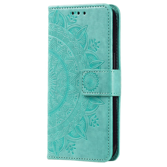 Pattintható tok a Xiaomi Redmi Note 13 Pro+, Mandala, zöld