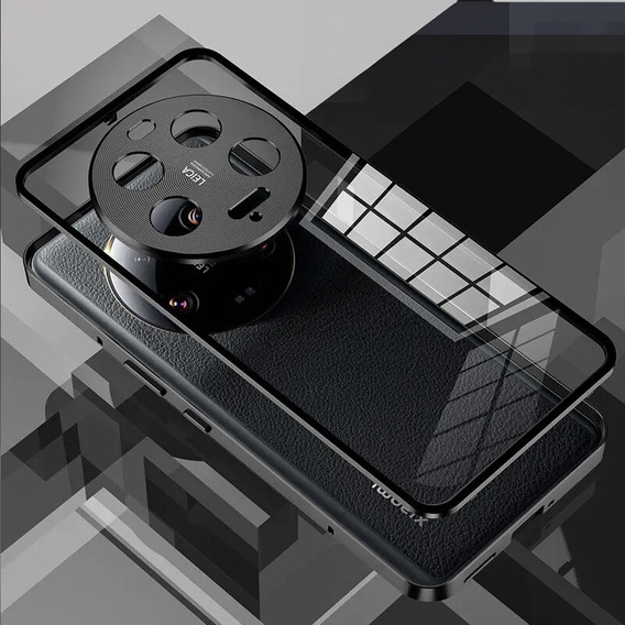 Tok Xiaomi 14 Ultra, Magnetic Dual Glass, fekete