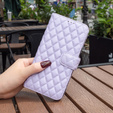Pattintható tok a Samsung Galaxy A05s, Wallet, BINFEN COLOR, lila