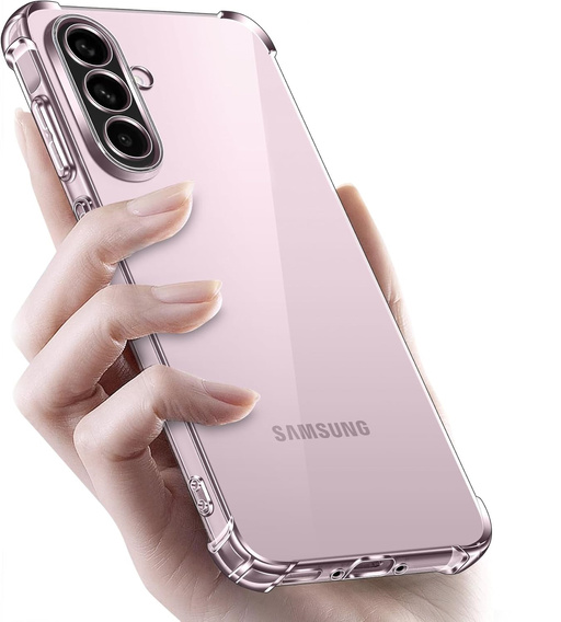 Tok a Samsung Galaxy A56, Erbord Dropproof, átlátszó + Glass