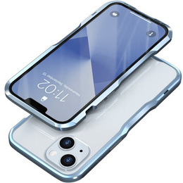 Teletok LUPHIE iPhone 13-hoz, Armor Bumper, kék