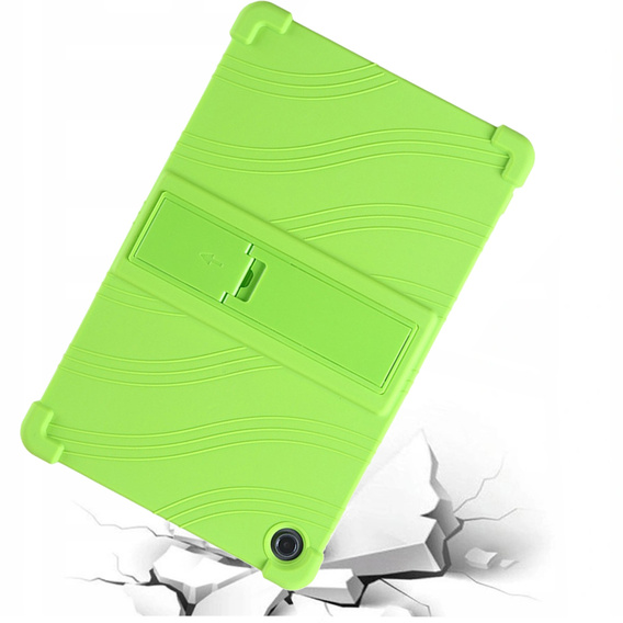Szilikon tok Lenovo Tab M10 Plus 10.6 Gen 3 TB-125F TB-128F, Impact, páncélozott, zöld