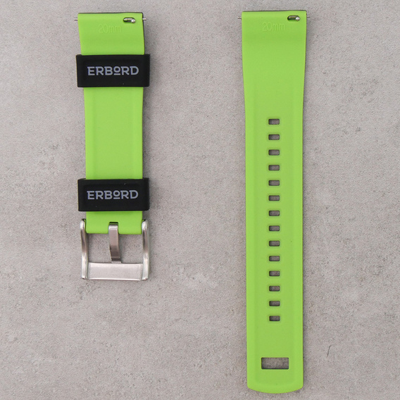 ERBORD univerzális 20 mm-es szilikon szíj