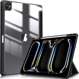 Tok iPad Pro 11" 2024 (5 gen.), Smartcase Hybrid, tolltartó résszel, fekete
