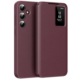 Flip tok Samsung Galaxy A56 5G, Smart View Wallet, bordó