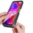 Tok OPPO A54 5G/A74 5G készülékhez, Shockproof, fóliával, kék