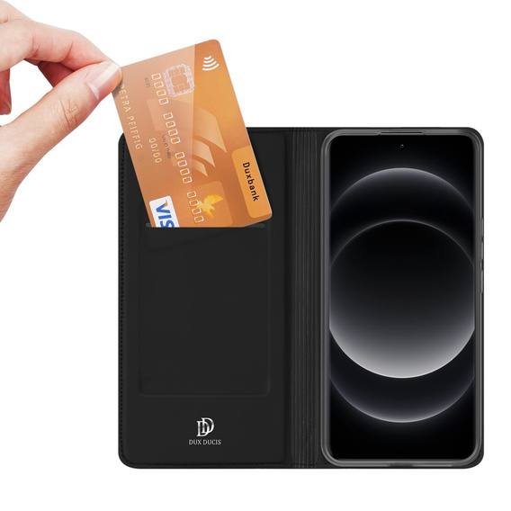 Dux Ducis Telefontok a Xiaomi 14 Ultra, Skinpro, fekete