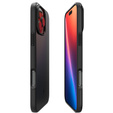 Spigen tok iPhone 16 Pro Max készülékhez, Thin Fit Mag, fekete + 9H edzett üveg