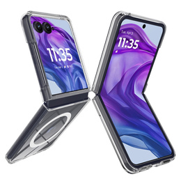 Tok a Motorola Razr 60 Ultra, Fusion Hybrid, MagSafe-hoz, átlátszó