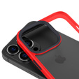 Telefontok a iPhone 13 Pro, ERBORD Hybrid Case, piros