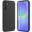 Telefontok a Samsung Galaxy A36 5G, Silicone Lite, fekete