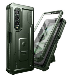 Páncélozott tok a Samsung Galaxy Z Fold 3 5G, Dexnor Full Body, zöld