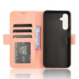 Pattintható tok a Samsung Galaxy A25 5G, Card Slot, rózsaszín