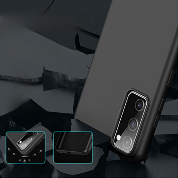 Telefontok a Samsung Galaxy S20 FE, Silicone MagSafe, fekete