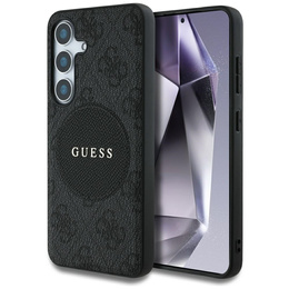 GUESS 4G Circle Classic Logo MagSafe tok Samsung Galaxy S25 készülékhez
