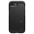 Spigen tok iPhone 16E készülékhez, Tough Armor Mag Mag MagSafe, fekete + 9H edzett üveg