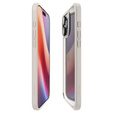 A Spigen tok iPhone 16 Pro Max, Ultra Hybrid, átlátszó / titánium + 9H edzett üveg