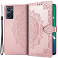 Pattintható tok a Realme 9i / Oppo A96, Mandala, rózsaszín rose gold