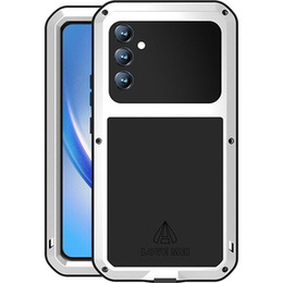 Love Mei Telefontok a Samsung Galaxy A34 5G, armored with glass, ezüst