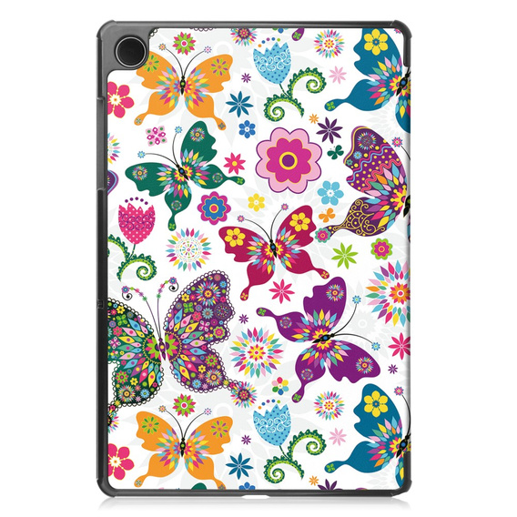 Tok Samsung Galaxy Tab A9, Smartcase, Butterfly
