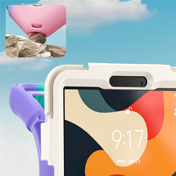 Páncélozott tok állvánnyal és vállpánttal a Lenovo Tab One készülékhez