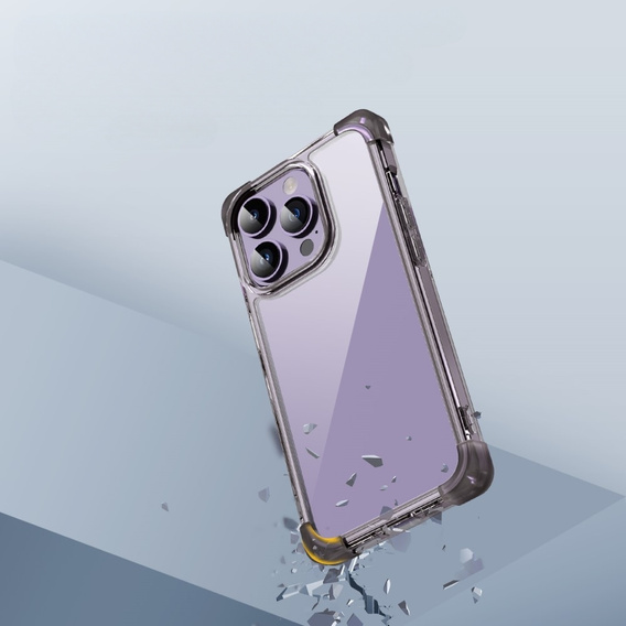 Tok iPhone 13 Pro, ERBORD CornerShield, fekete