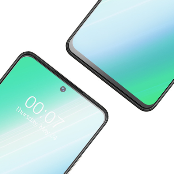 2x edzett üveg a Motorola Moto G13/G23/G53/G73, ERBORD 9H Hard Glass a képernyőn